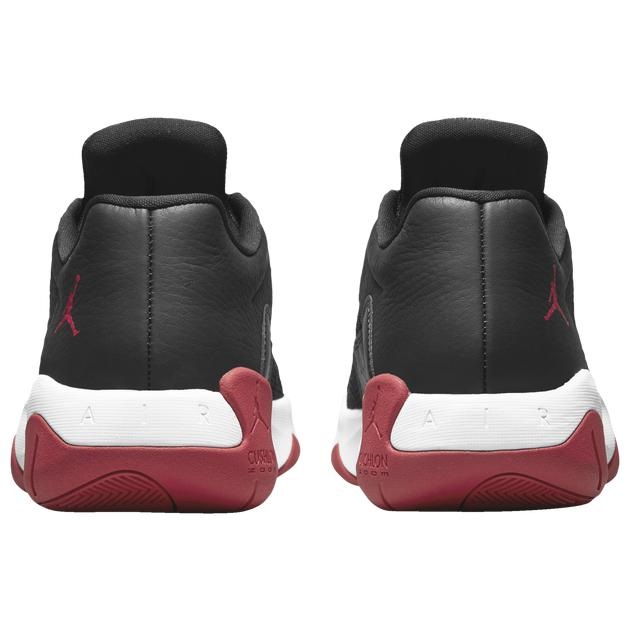 ジョーダン メンズ バッシュ Jordan AJ 11 Low - CMFT Black/White/Red_2