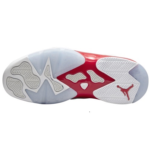 ジョーダン キッズ スニーカー Jordan 6-17-23 GS - White/University Red_3