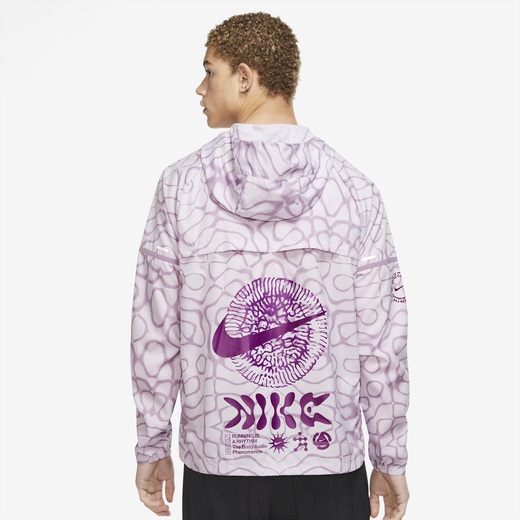 ナイキ メンズ ウィンドブレーカー Nike Wild Run Windrunner AOP GX Jacket - Doll/Amethyst Wave/Sangria