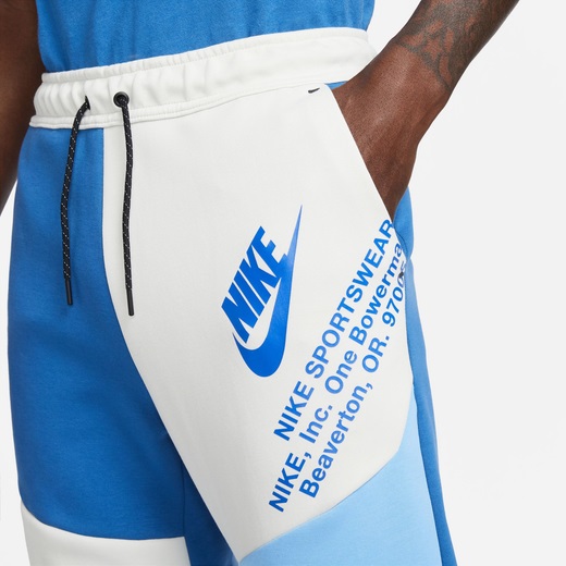 ナイキ メンズ テックフリースパンツ Nike Tech Fleece GX Joggers - Tan/Navy_2