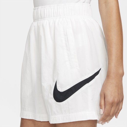 ナイキ レディース ウーブンショーツ Nike Essential Woven Shorts - White/Black_2