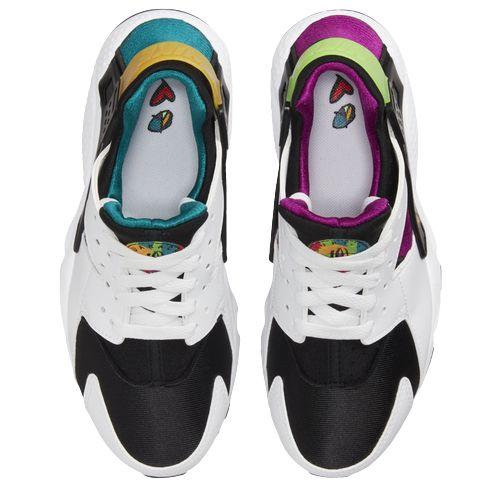 ナイキ キッズ スニーカー Nike Huarache Run GS - White/Purpleの通販