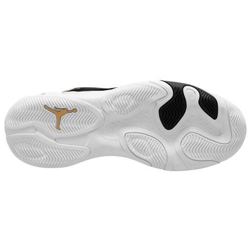ジョーダン メンズ バッシュ Jordan Max Aura 4 - Black/Gold/White_2