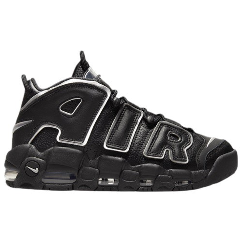 ナイキ レディース スニーカー Nike Air More Uptempo Up - Black/Metallic Silver