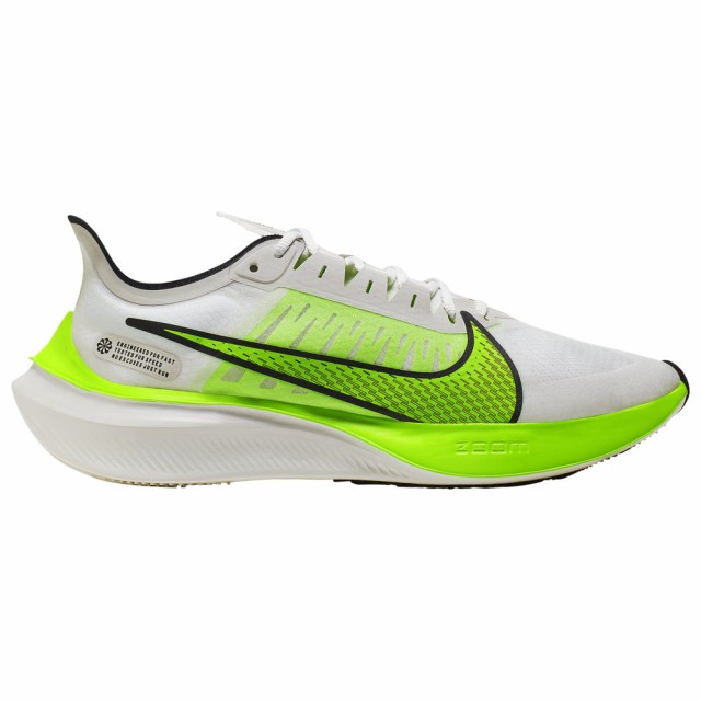 ナイキ メンズ ズーム グラビティー Nike Zoom Gravity ランニングシューズ Platinum Tint/Electric Green/Black/Whiteの通販は