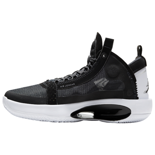 ジョーダン キッズ/レディース ３４ Jordan AJ XXXIV GS "Eclipse" バッシュ Black/llic Silver/Black