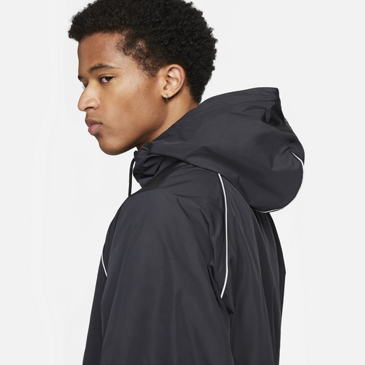 ナイキ メンズ ウィンドブレーカー Nike Air Woven Jacket - Black/White_4