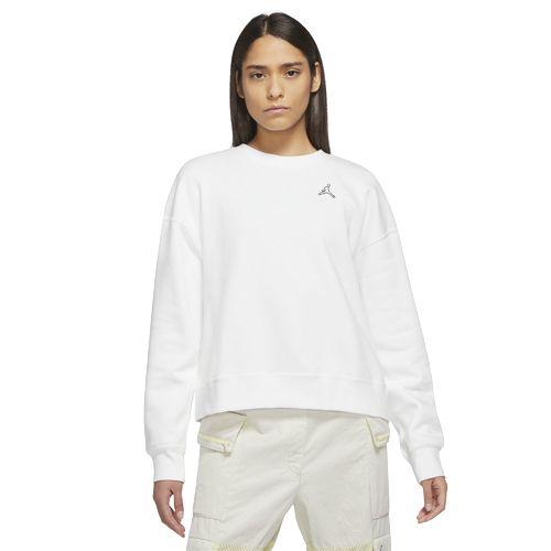 ジョーダン レディース スウェットシャツ Jordan Flight Crew - White