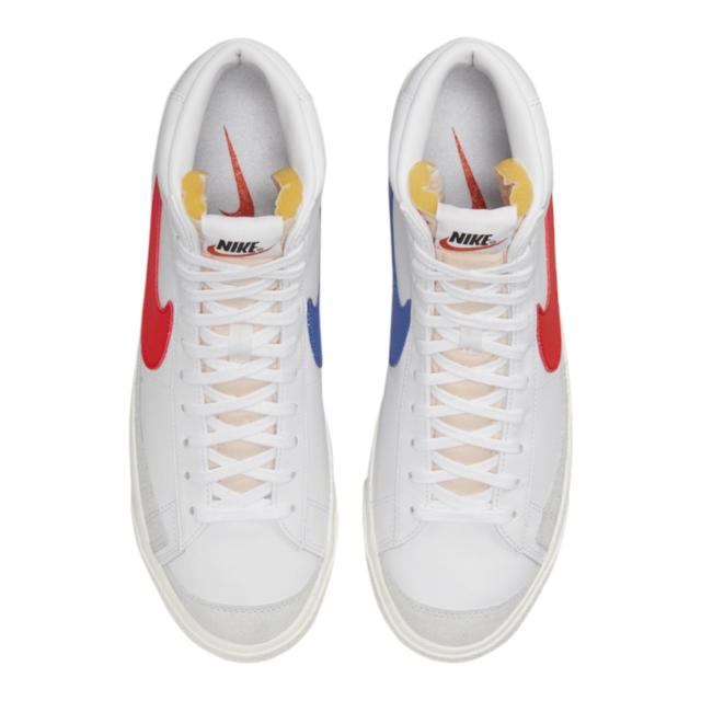 ナイキ メンズ スニーカー Nike Blazer Mid '77 - White/Red_3