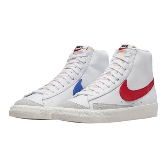 ナイキ メンズ スニーカー Nike Blazer Mid '77 - White/Red_4