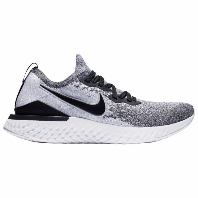 ナイキ メンズ エピック リアクト Nike Epic React Flyknit 2 ランニングシューズ White/Black