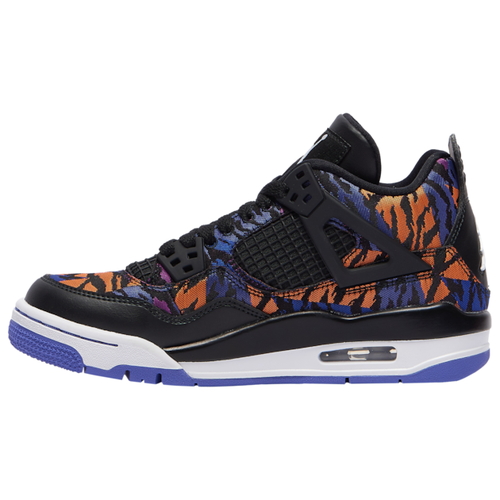 ジョーダン キッズ レトロ４ バッシュ Jordan Retro 4 SE GS スニーカー Black/White/Rush Violet_1