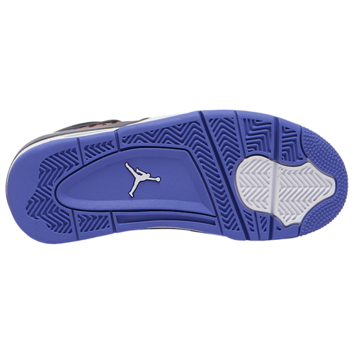 ジョーダン キッズ レトロ４ バッシュ Jordan Retro 4 SE GS スニーカー Black/White/Rush Violet_4