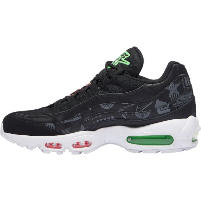 ナイキ メンズ エアマックス９５ Nike Air Max 95 Essential スニーカー Black/White/Green Strike_1