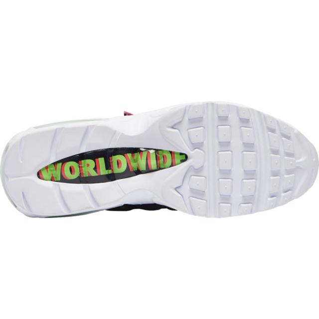 ナイキ メンズ エアマックス９５ Nike Air Max 95 Essential スニーカー Black/White/Green Strike_4
