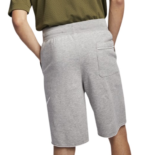 ナイキ メンズ ショーツ Nike Alumni Shorts - Dark Grey Heather/Dark Grey Heather/White_1