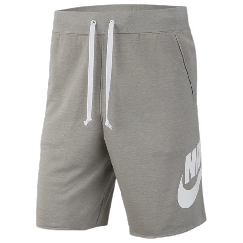 ナイキ メンズ ショーツ Nike Alumni Shorts - Dark Grey Heather/Dark Grey Heather/White_3