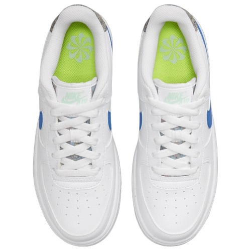 ナイキ キッズ スニーカー Nike Air Force 1 LV8 GS - White/Blue ナイキ キッズ スニーカー Nike Air Force 1 LV8 GS - White/Blueの