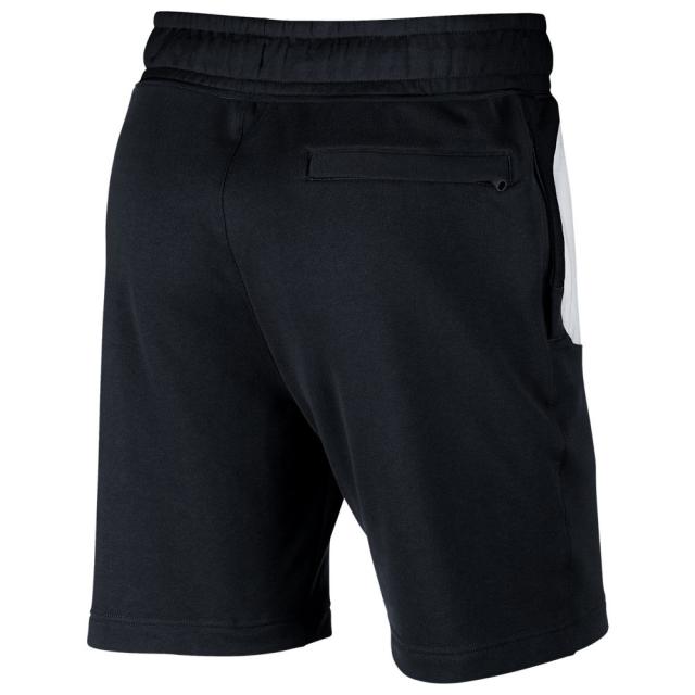 ナイキ メンズ Nike Large Swoosh Shorts ハーフパンツ Black/White ショーツ_1