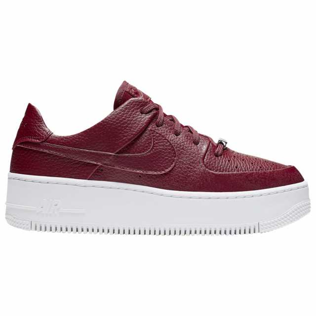 ナイキ レディース エアフォース１サージ Nike Air Force 1 Sage Low スニーカー Team Red/Noble Red