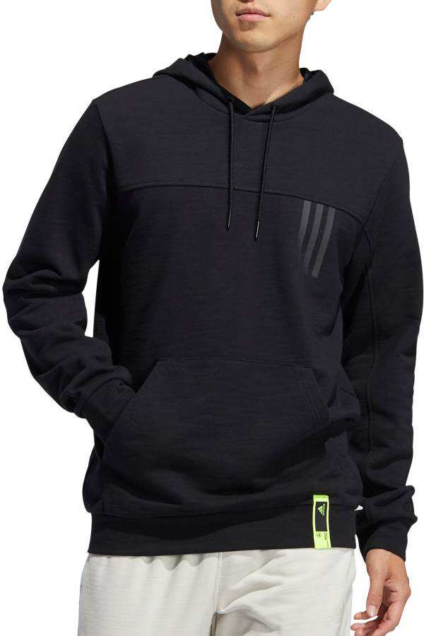 アディダス メンズ パーカー adidas Men's Post Game Lite Hoodie フーディー BLACK