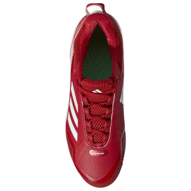 アディダス メンズ 野球 スパイク adidas Icon 7 - White/Team Power Red/Solar Red