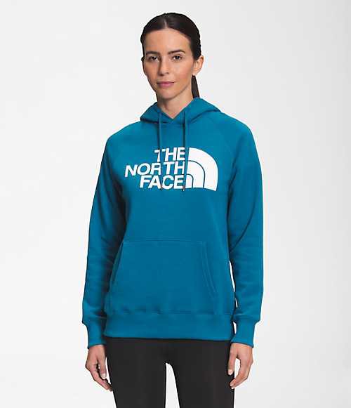 ノースフェイス レディース パーカー The North Face Women’s Half Dome Pullover Hoodie - Banff Blueの通販は