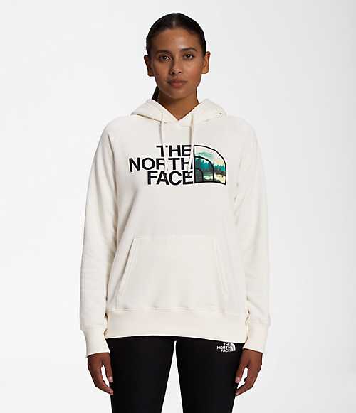 ノースフェイス レディース パーカー The North Face Women’s Half Dome Pullover Hoodie - Gardenia Whiteの通販は