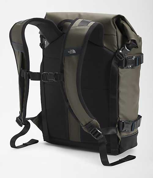 THE NORTH FACE ノースフェイス リュック COMMUTER PACK ROLL TOP NF0A52TT【TNF BLACK/TNF BLACK】