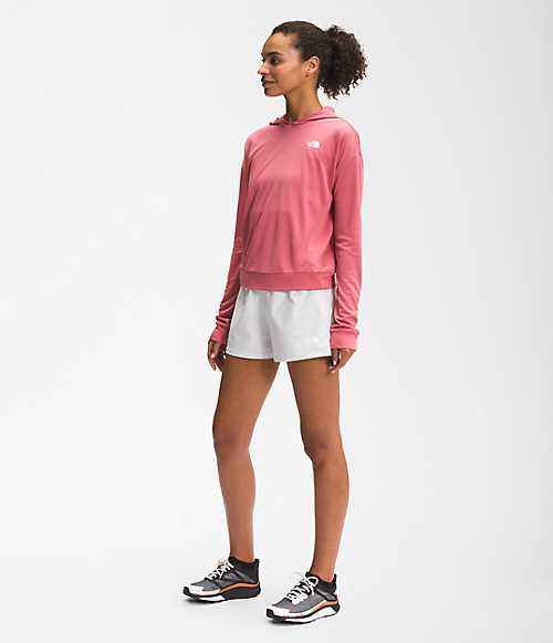 ノースフェイス レディース パーカー Women’s Wander Sun Hoodie - Slate Rose Light Heatherの通販は