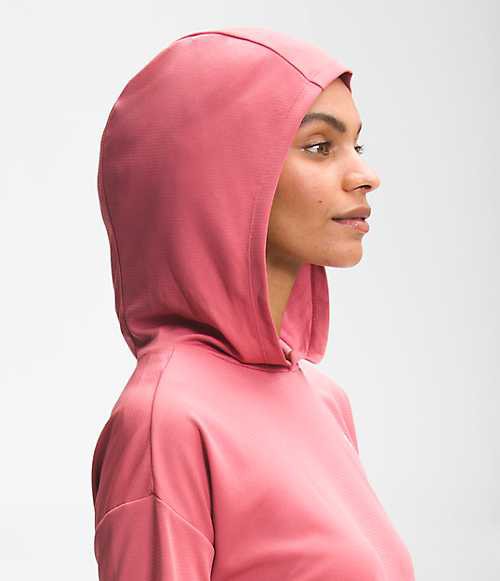 ノースフェイス レディース パーカー Women’s Wander Sun Hoodie - Slate Rose Light Heatherの通販は