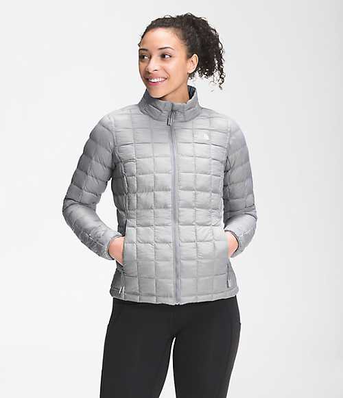 ノースフェイス レディース ダウンジャケット The North Face Women’s ThermoBall Eco Jacket - Meld Grey