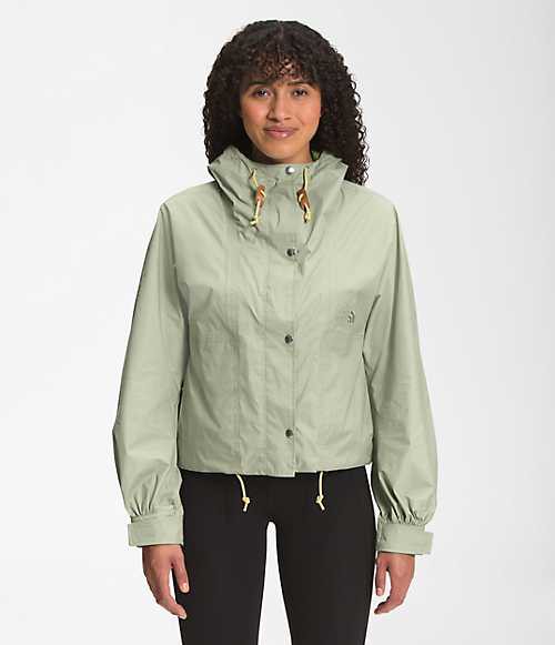 ノースフェイス レディース ジャケット The North Face Women’s 78 Rain Top Jacket - Tea Green