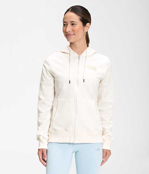 ノースフェイス レディース パーカー The North Face Women's Half Dome Full Zip Hoodie - Gardenia Whiteの通販は