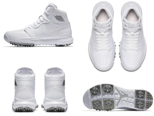 ジョーダン メンズ 29.0cm ゴルフシューズ Jordan 1 Retro Golf Cleat - White llic