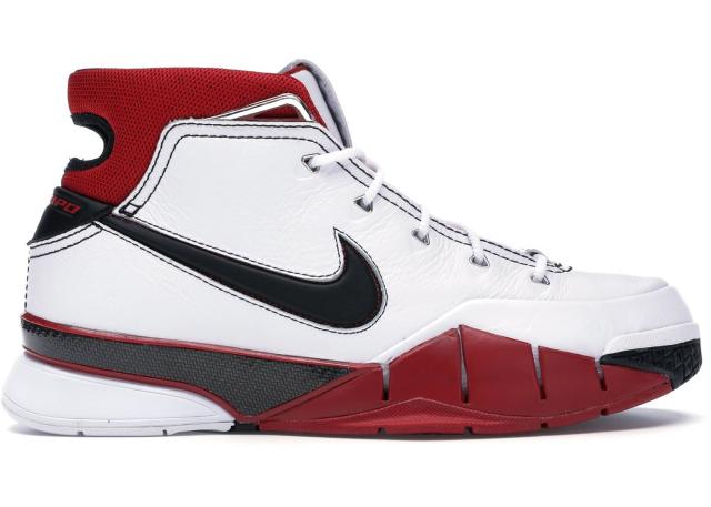ナイキ メンズ 27.5cm コービー１プロトロ バッシュ Nike Kobe 1 Protro - White Black Red (All Star)