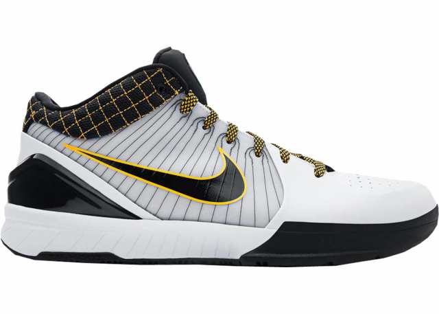 ナイキ メンズ 27.5cm コービー４プロトロ バッシュ Nike Kobe 4 Protro - White Black Del Sol