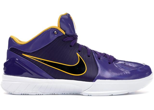 ナイキ メンズ 27.0cm コービー４プロトロ バッシュ Nike Kobe 4 Protro - Undefeated Los Angeles Lakers