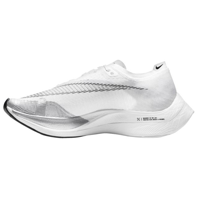ナイキ メンズ ランニングシューズ Nike ZoomX Vaporfly Next% 2 - White/Black/Metallic Silver_1