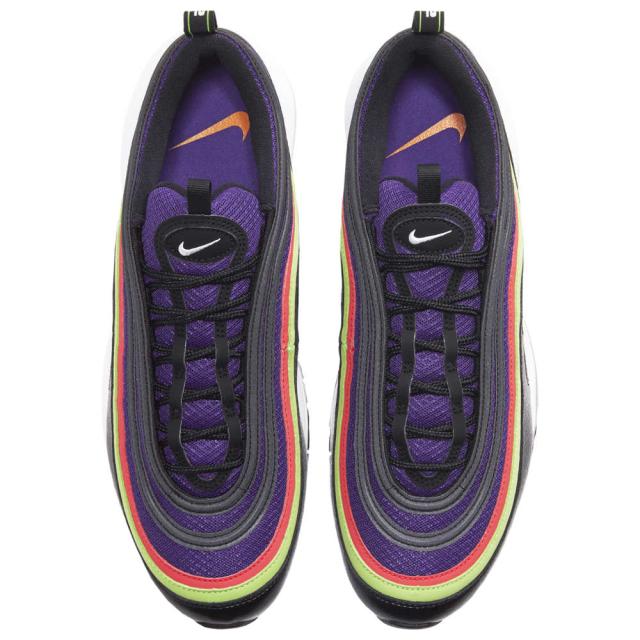 ナイキ メンズ エア マックス９７ Nike Air Max '97 スニーカー Black/White/Court Purple_3