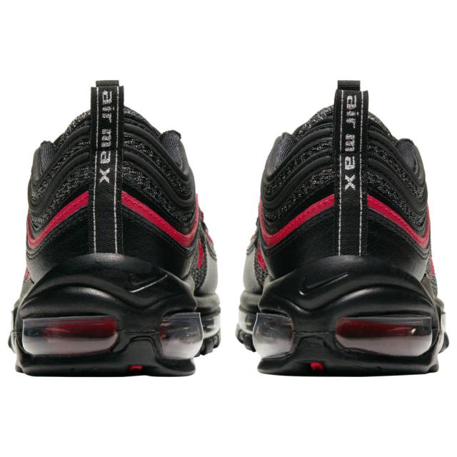 ナイキ エア マックス９７ レディース Nike Air Max 97 スニーカー Black/University Red/Metallic Silver | VD / U Complete Me_2