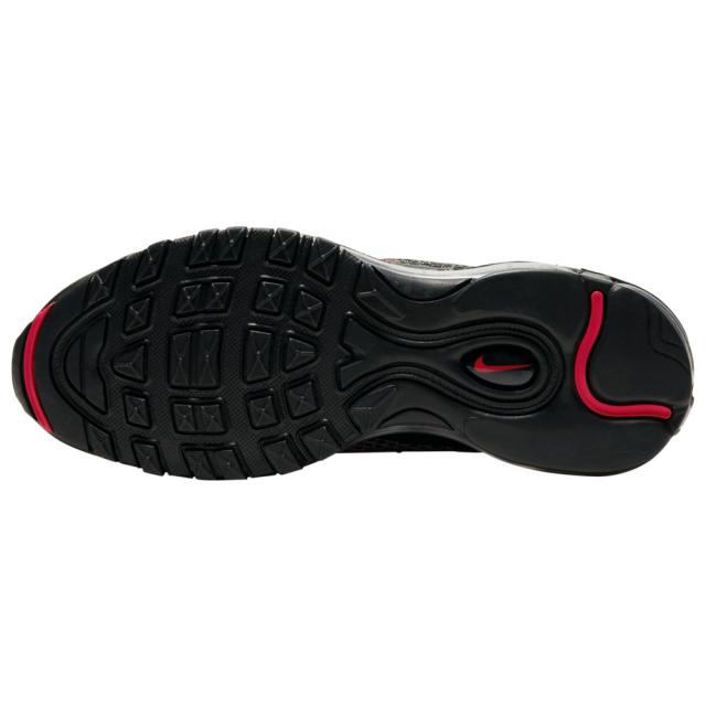 ナイキ エア マックス９７ レディース Nike Air Max 97 スニーカー Black/University Red/Metallic Silver | VD / U Complete Me_4