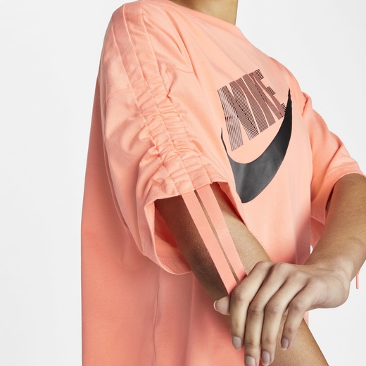 ナイキ レディース Tシャツ 半袖 Nike Short Sleeve Top - Crimson