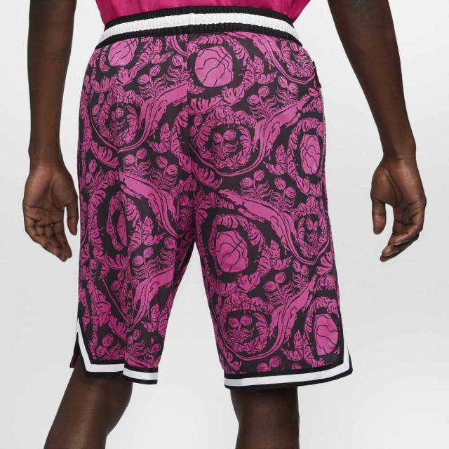 ナイキ メンズ ショーツ Nike DNA Printed Shorts - Black/Fireberry/White_1