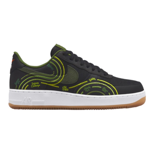 ナイキ メンズ スニーカー Nike Air Force 1 '07 LV8 - Black/Carbon Greenの通販は