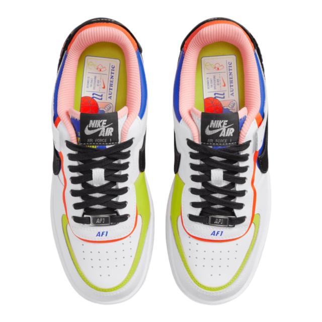 ナイキ レディース スニーカー Nike Air Force 1 Shadow - White/Black/Blue_3
