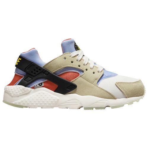 ナイキ キッズ スニーカー Nike Huarache Run GS - Lemon/White/White