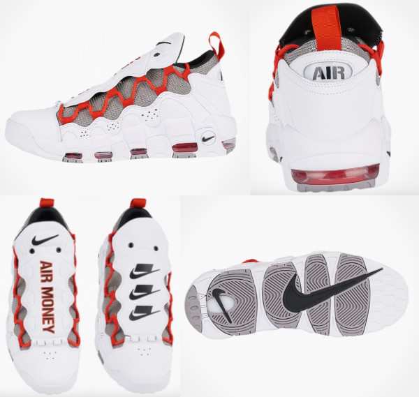 ナイキ メンズ スニーカー Nike Air More Money エア モアマネー White