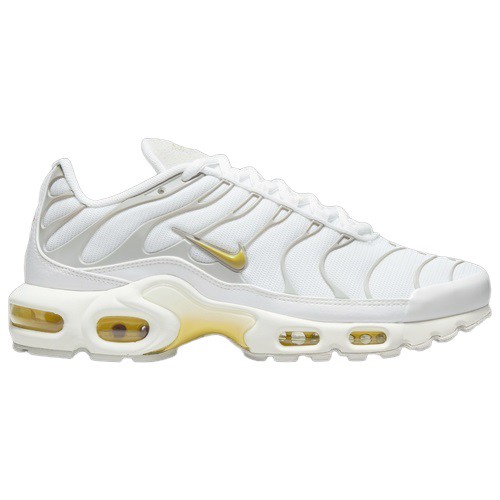 Nike air max plus white and gold womens on sale