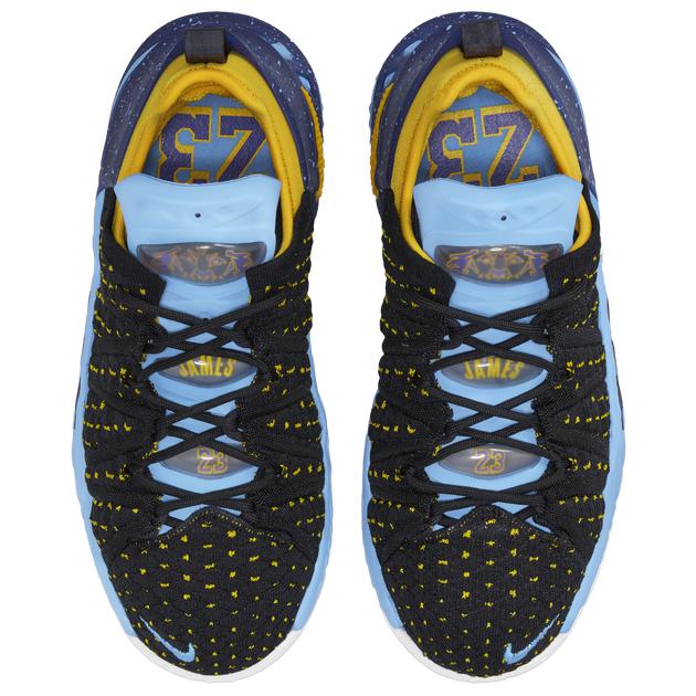 ナイキ キッズ バッシュ Nike LeBron 18 GS - Black/University Gold/Coast Concord | What The_3